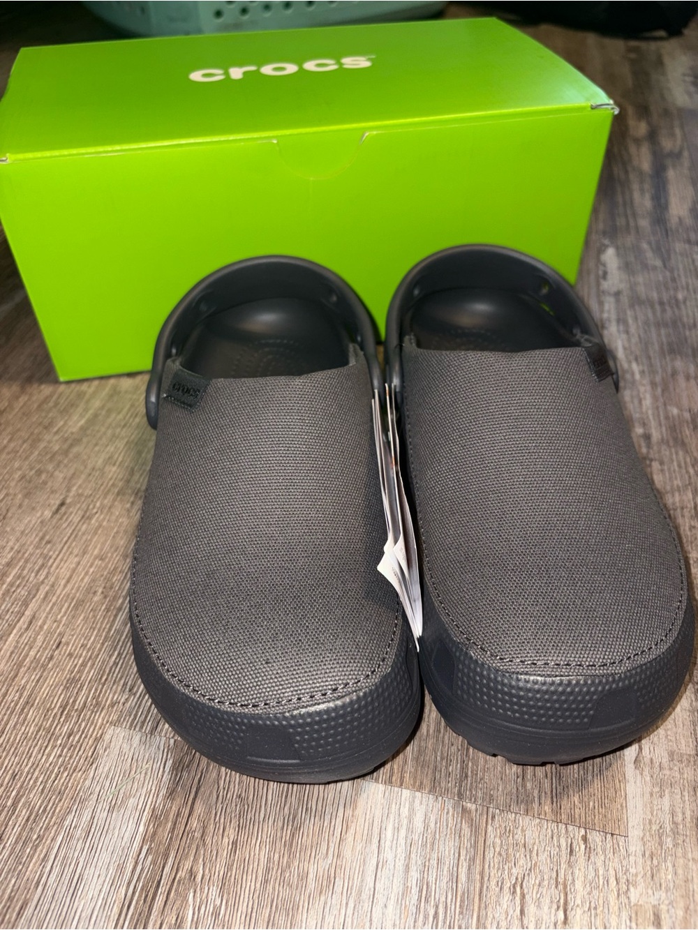 Crocs Kids Ralen Clog Slip-On in black
